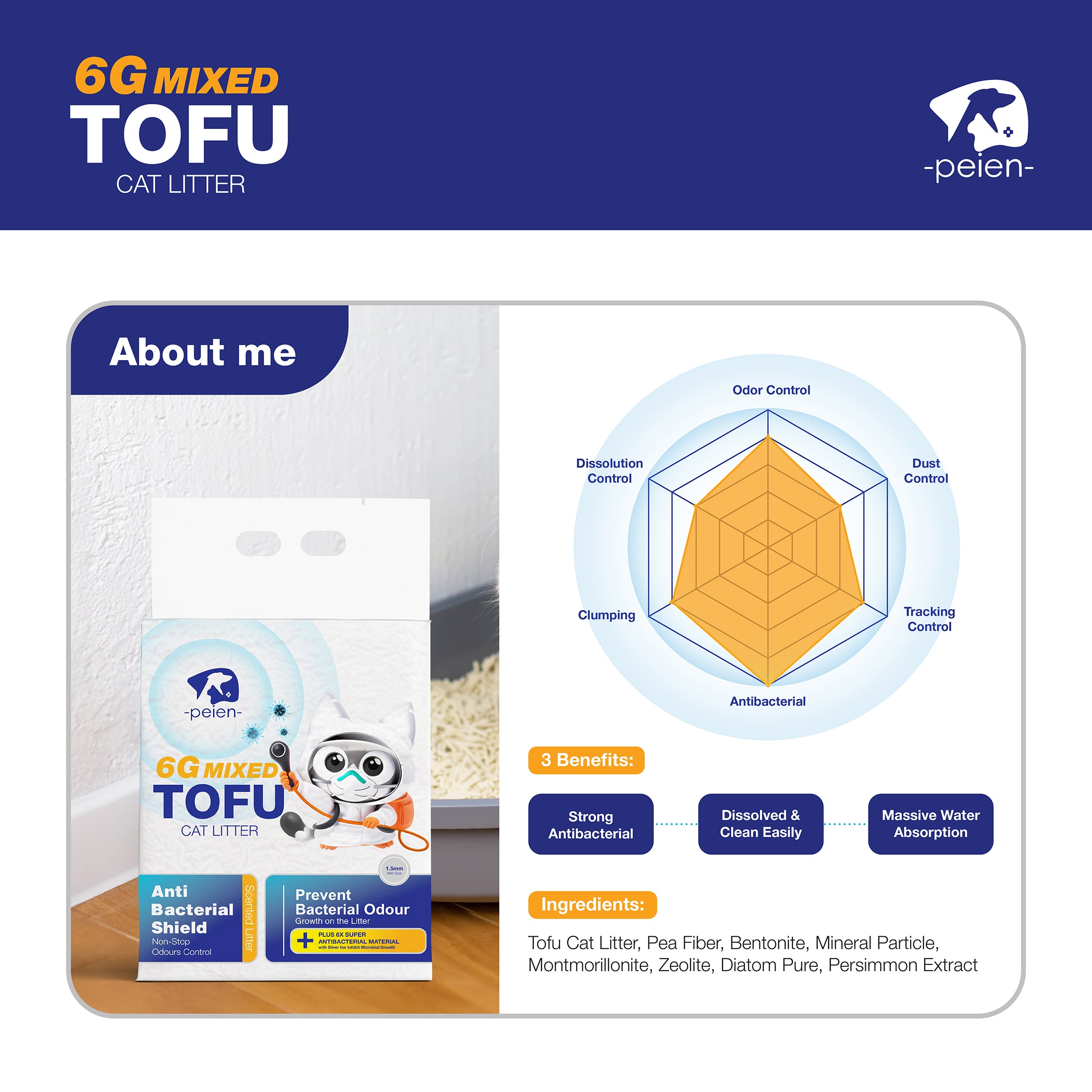 6G Mixed Tofu - 8L/2.6KG