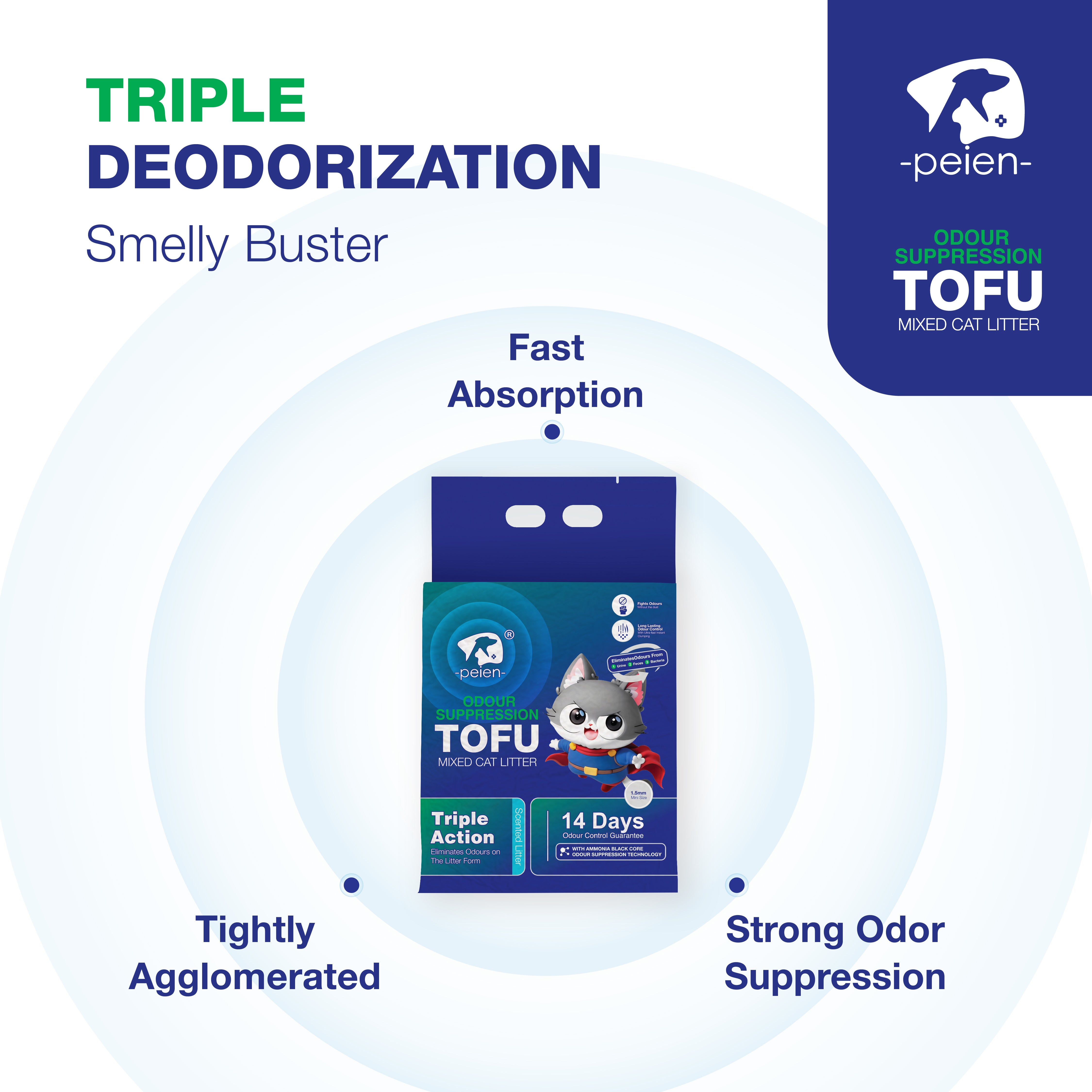 Odour Suppression Tofu - 8L/2.6KG